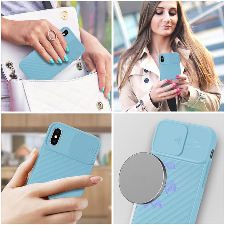 Actual product image Cadorabo TPU cover with camera protection (Apple iPhone XR)