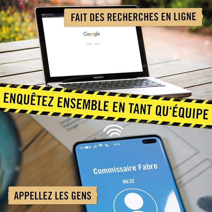 Image du produit Hidden Games Sur le Fil (FR) - Jeu d'enquête (Français)
