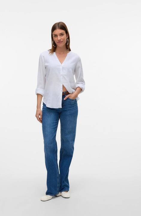 Immagine prodotto Vero Moda Vmlinn Ls V-Neck Shirt Wvn Noos (XL)