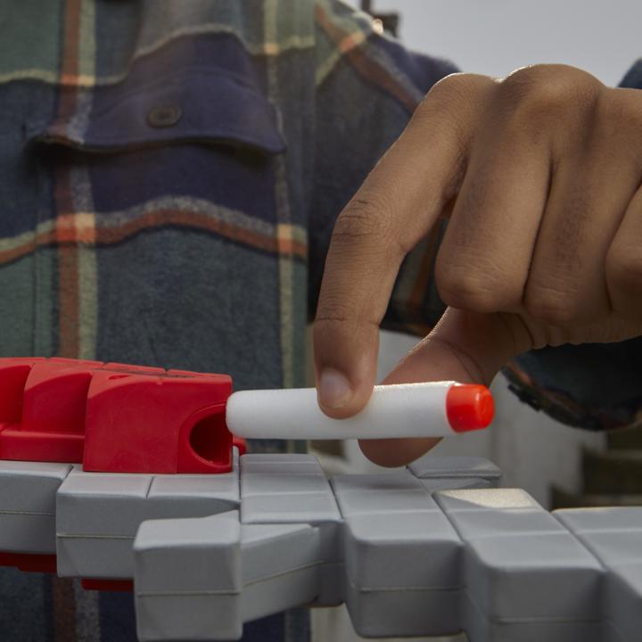 Immagine prodotto Nerf Spada rubacuori Minecraft, 4 dardi in schiuma Elite, lama morbida, lanciadardi