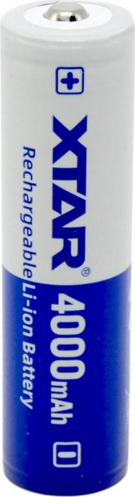 Produktbild Xtar 18650 Akku mit Schutzelektronik (1 Stk., 18650, 4000 mAh)