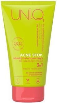 Uni.Q Uni. Q Acne Stop. Natural Cleansing Gel 3In1 150Ml (Gel, 150 ml)