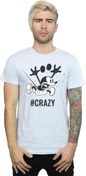 Image du produit Disney - T-shirt MICKEY MOUSE #CRAZY - Homme (XL)