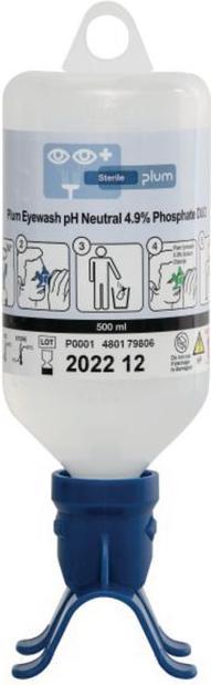 Plum Augenspülflasche 500ml pH-Neutral DUO