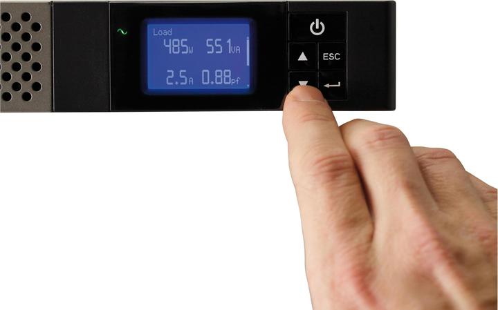 Actual product image Eaton 5P 1550i Rack1U (1550 VA, 1100 W, Line-interactive UPS)