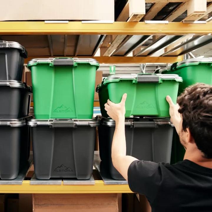 Image du produit Alstora Hochgeschützte Aufbewahrungsbox (69 x 48 x 39 cm, 76 l)