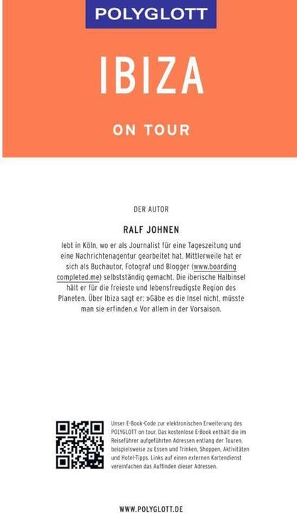 Label énergétique on tour Reiseführer Ibiza (Allemand, Ralf Johnen, 2019)