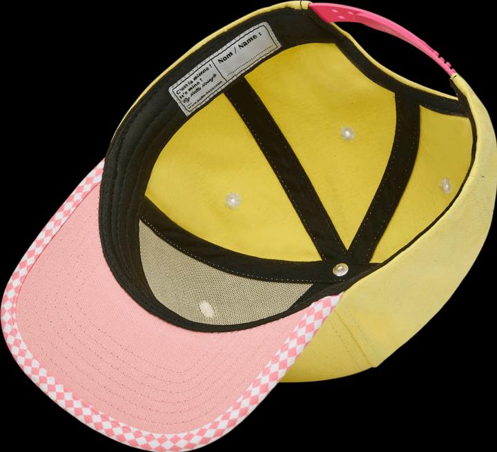 Produktbild Hello Hossy Chessy Pink Cap - Gelb / Pink (48, 49, 50, 51, 52)