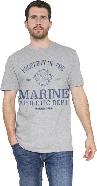 Immagine prodotto One Piece Marine Dept Maglietta Atletico Uomo (L)