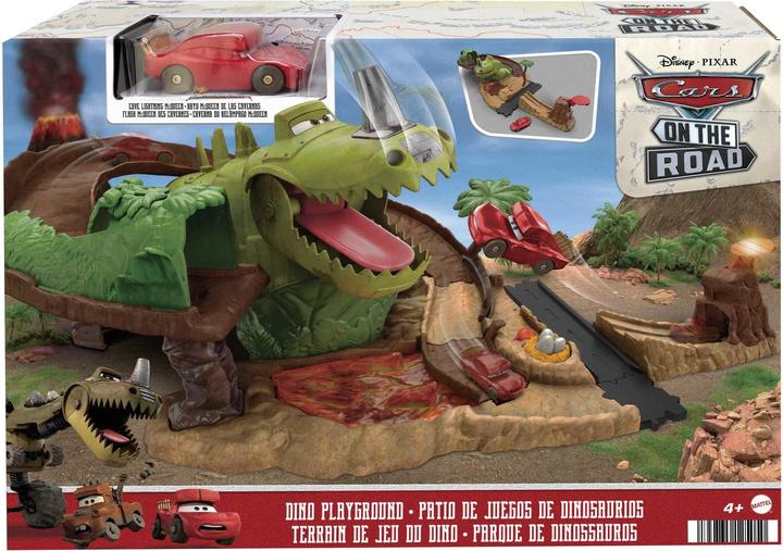 Produktbild Mattel Disney Pixar Cars DISNEY+ DINO PARK PLAYSET (SIOC)