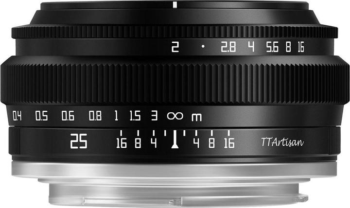 Produktbild TTArtisan 25mm f/2 Sony E (Sony E, APS-C / DX)