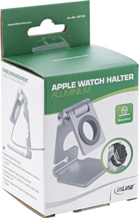 Produktbild InLine Aluminium Halter für die Apple Watch
