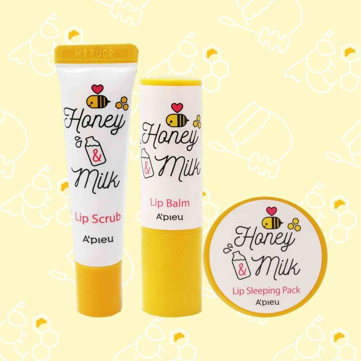 Produktbild A'Pieu Honey & Milk Lip Sleeping Pack (6.70 ml)
