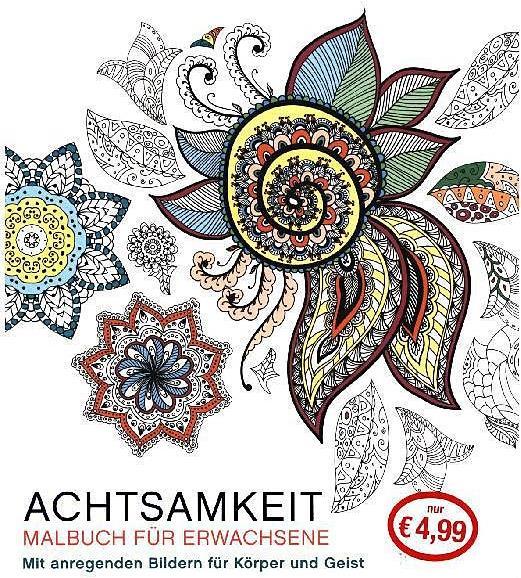 Malbuch für Erwachsene: Achtsamkeit