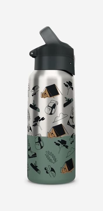 Quechua Trinkflasche Isolierflasche Schnellverschluss Wandern - 900 0,5 L (0.50 l)