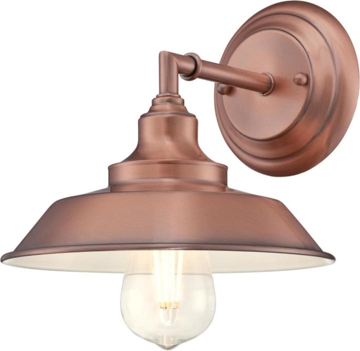 Actual product image Westinghouse Wall Lamp Iron Hill Washed Copper Single Flame (E27)