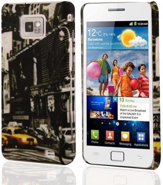 Immagine prodotto Cadorabo Copertina rigida con impronta Copertina (Samsung Galaxy S2 Plus, Samsung Galaxy S2)