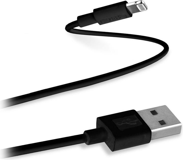 Image du produit T'nB Câble Lightning 2 mètres noir (USB 1.0)