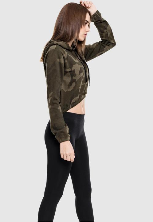 Immagine prodotto Urban Classics Felpa con cappuccio mimetica da donna (XS)
