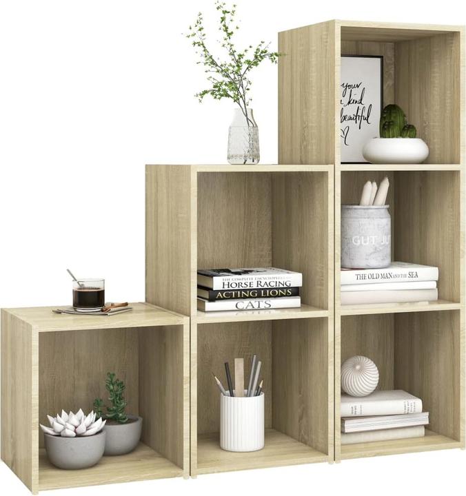 Actual product image VidaXL TV cabinet set (107 x 35 x 37 cm)