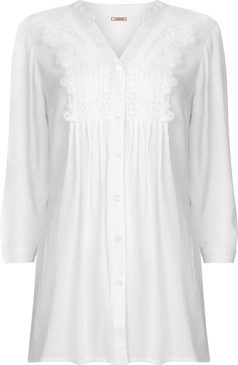 Joe Browns Longline Lace Detail Blouse (34)