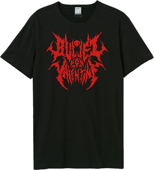 Immagine prodotto Amplified Black Metal Font Maglietta Bullet For My Valentine Adulto Unisex (XL)