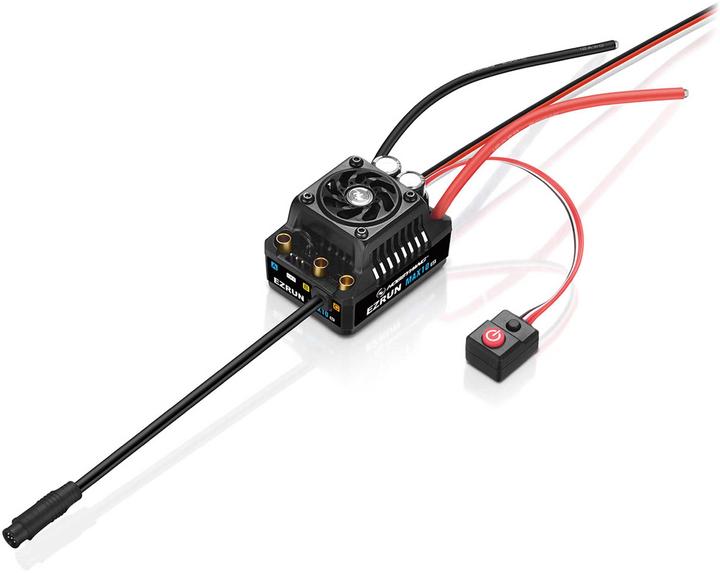 Actual product image Hobbywing Ezrun MAX10 G2 140A Combo with 3665SD-4000kV 5mm shaft