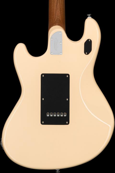 Actual product image E-Gitarre, StingRay SR50, Buttermilk (Electric guitar, mahogany, Poplar, Maple)
