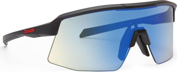matt black blue blue mirror