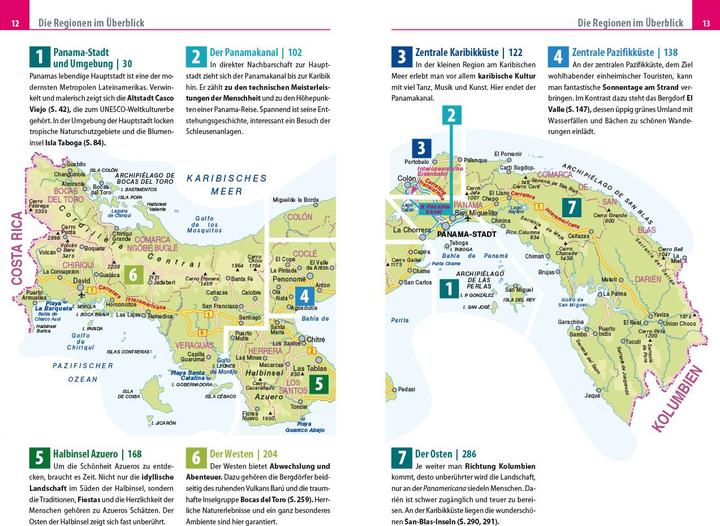 Produktbild Reiseführer Panama (Deutsch, Volker Alsen, Minerva Alsen, 2023)