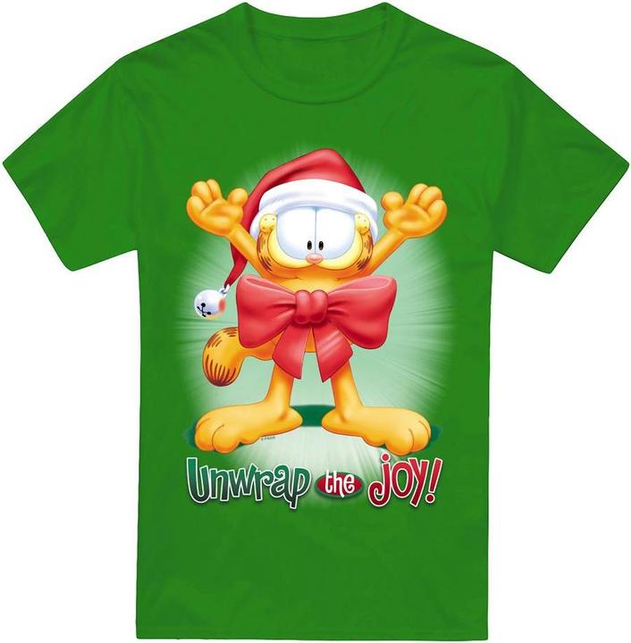 Immagine prodotto Garfield Unwrap The Joy! Maglietta Uomo (4XL)