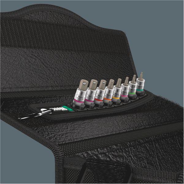 Actual product image Wera Belt A Imperial 1 Zyklop bit socket set (5/32", 7/32", 3/16")