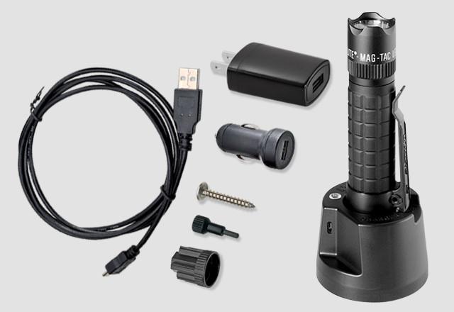 Actual product image Maglite LED MAG-TAC rechargeable crown (14.80 cm, 543 lm)