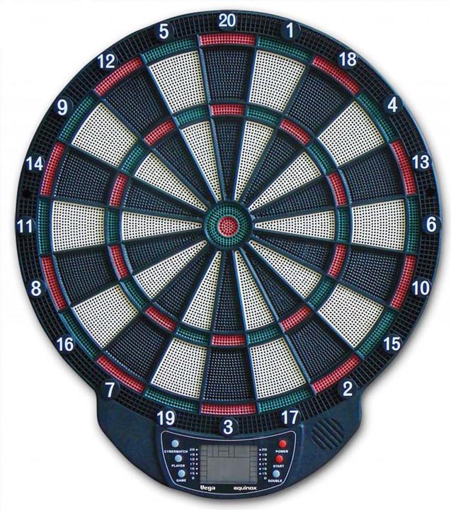 Equinox Elektronisch dartbord - 20 spellen - Vega