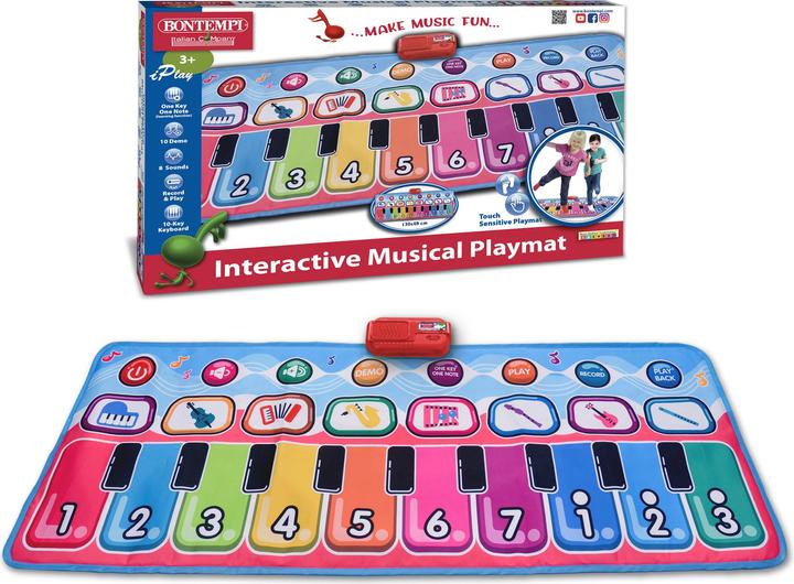 Immagine prodotto Bontempi Tappeto musicale e gioco (Multilingue)