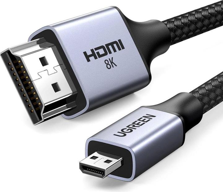 Produktbild Ugreen micro HDMI (Typ D) — HDMI (Typ A) (1 m, HDMI)