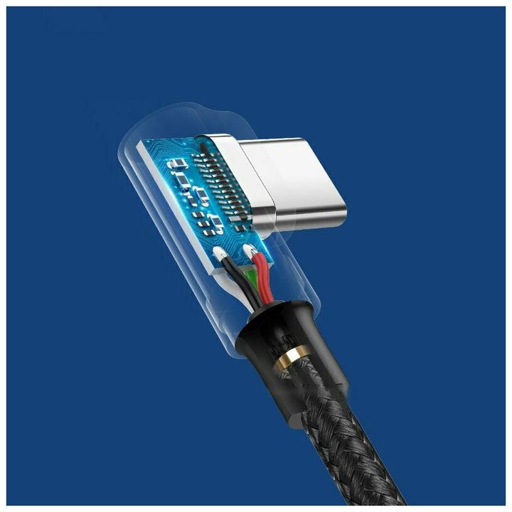 Immagine prodotto Ugreen Cavo dati da USB-C angolato a USB-A 2.0 angolato 3A (2 m, USB 3.0)