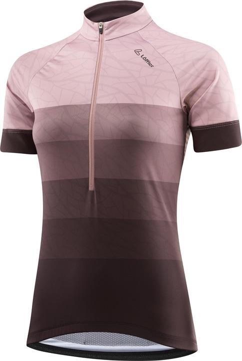 Actual product image Löffler Women's Bike Jersey Half Zip Lively Vent (42)