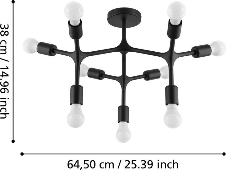 Produktbild EGLO Bocadella 1 (E27)