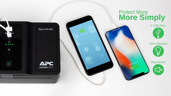 Produktbild APC BE850G2-GR (850 VA, 520 W, Standby USV)