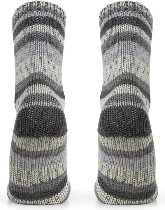 Image du produit Normani 2 Paar Gestrickte Wollsocken Bunt-geringelt (lot de 2, 35 - 38)