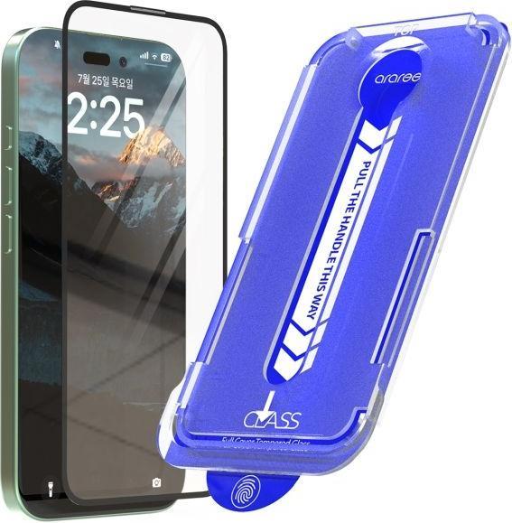 Immagine prodotto Araree Protezione dello schermo in vetro blindato CLASS Kit di installazione facile (1 Pezzo/i, Apple iPhone 16)