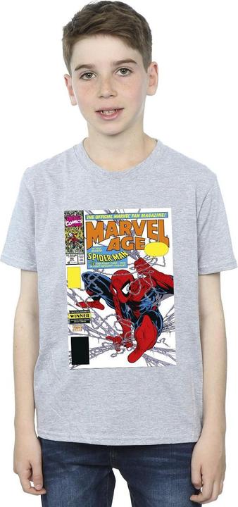 Actual product image Boys Spider-Man Age Comic Cover T-Shirt (104)