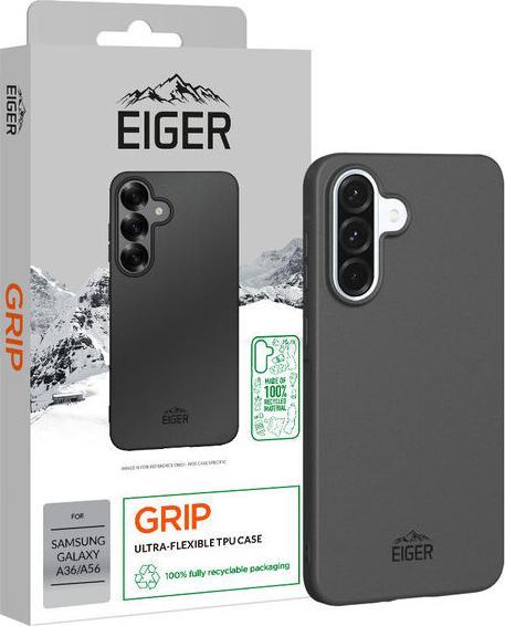 Actual product image Eiger Grip Case GRS Galaxy A36/A56 schwarz (Samsung Galaxy A56)