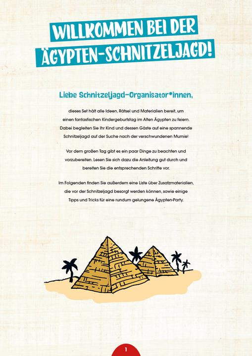 Immagine prodotto Set: Abenteuer Schnitzeljagd – Die verschwundene Mumie (Tedesco, Linnéa Bergsträsser, 2022)