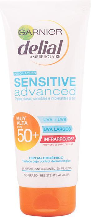 Produktbild Garnier Sensitive Sonnenschutzmilch, 1er Pack (1 x 0.2 kg) (Sonnenmilch, SPF 50, 200 ml, 200 g)