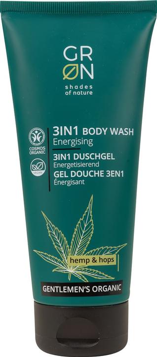 Produktbild GRN GENTLEMEN'S 3in1 Body Wash Hanf & Hopfen (200 ml)