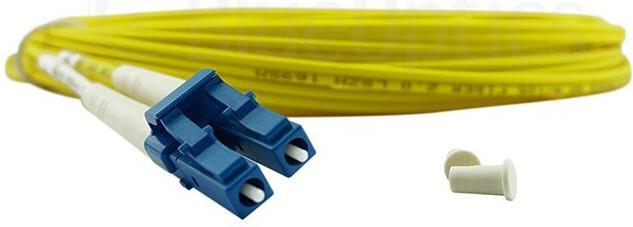 Actual product image BlueOptics CAB-SMF-LC-LC-2 compatible LC-LC singlemode patch cable 2 metres (2 m)