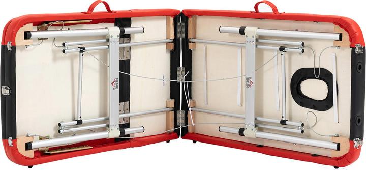 Image du produit Homcom Table de massage Cadre léger en aluminium, pliable, rembourré