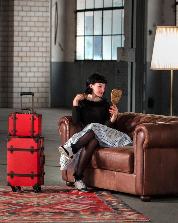 Image du produit Retro Punk Passeport Messenger (8 l, Bagage à main (jusqu'à 50l))